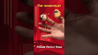 Incredibles Finger Family Song Superhero Fun for Kids 🦸‍♂️🎶 [upl. by Cinimmod587]