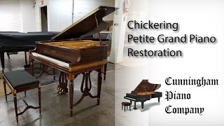 Cunningham Piano Chickering Grand Restoration [upl. by Hareema]