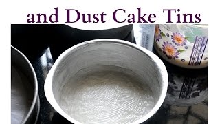 How To Prepare A Cake Tin For Baking Cakes  Baking Basics [upl. by Uphemia]