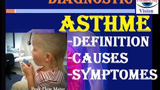 Asthme Diagnostic Symptomes Causes Facteurs aggravants de la crise [upl. by Swanhildas]