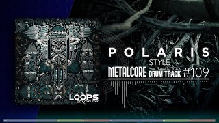 Metalcore Drum Track  Polaris Style  140 bpm [upl. by Enair]