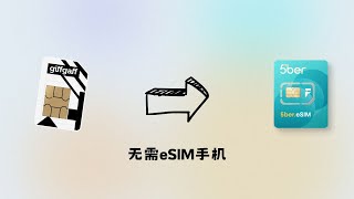 无需esim手机，只需简单的几步，即可giffgaff转成二维码形式的esim [upl. by Seto]