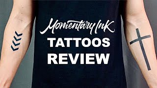 Momentary Ink REVIEW  Temporary VS SemiPermanent Tattoos [upl. by Ellerahc]