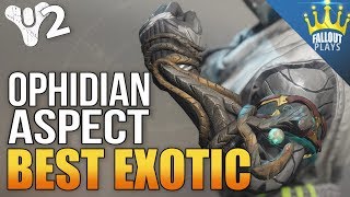 D2 Ophidian Aspects Review The Best Warlock Exotic  Destiny 2 Curse of Osiris [upl. by Meelas462]