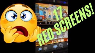 Epic VGT Red Screen 9 Liner Unbelievable 17 Red Screen Spins 🎰 OCR Slots amp Kirby 🐿️ [upl. by Shay]