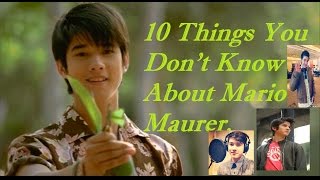 10 things you dont know about Mario Maurer [upl. by Leaj]