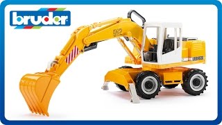 Bruder Toys Liebherr Power Shovel Excavator 02426 [upl. by Forras]