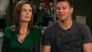 Emily Deschanel and David Boreanaz interview [upl. by Plume767]