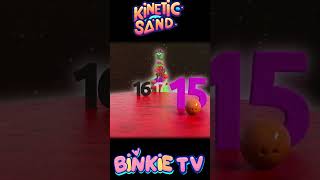 🔢 Count to 100 in Space Kinetic Sand Bowling Adventure 🚀 kineticsand kineticsandplay [upl. by Dleifniw118]