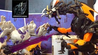 Transformers Prime Legacy Ep 22Season 2 FinaleMegatron vs Predaking Stop Motion [upl. by Veda593]