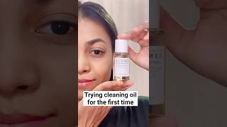 Light cleansing oil SKIN1004 Trying for the first time 😱 review skincare kbeauty koreanskincare [upl. by Aikam]