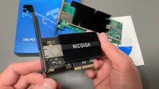 NICGIGA 10Gbit vs INTEL X540T1 AQC113C Chipset ROCKS [upl. by Radferd]