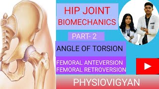 FEMORAL ANTEVERSION amp RETROVERSION II ANGLE OF TORSION [upl. by Lenahtan654]