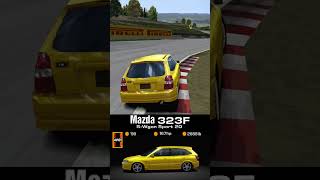 Mazda 323F SWagon Sport 20 99  Stock vs Upgraded  GranTurismo2 retrogaming racinggames [upl. by Arne]