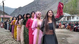 Hakkari düğünleri Taşbaşı köyü düğünleri şexani oremarya yeni halay 2021 Kurdish Wedding [upl. by Humph445]