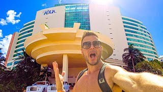 I Stayed The Most LEGENDARY Cancun Hotel  LIVE AQUA [upl. by Everrs]