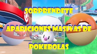 SORPRENDENTES APARICIONES MASIVAS DE POKEBOLAS [upl. by Elohcim]