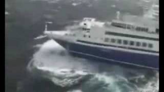 Cruise Ship Caught In Cyclone [upl. by Joshuah]