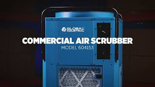 Global Industrial™ Commercial Air Scrubber amp Negative Air Machine w HEPA Filtration 3300 CFM [upl. by Treulich838]