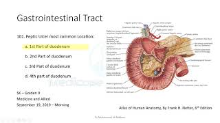 Abdomen Pelvis amp Perineum  Anatomy Questions FCPS I Medicine amp Allied [upl. by Pengelly]