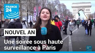 Nouvel An  une soirée sous haute surveillance à Paris • FRANCE 24 [upl. by Hong]