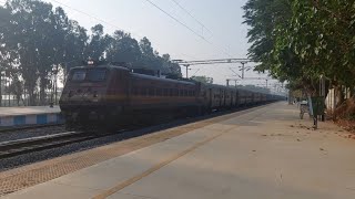 Om sighting seshadri express bangalore railway trainvideo heelalige trainstation 04022024 [upl. by Llemart111]