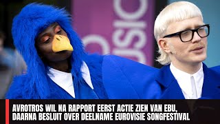 AvroTros Eist Actie van EBU voor Beslissing over Deelname aan Eurovisie Songfestival [upl. by Htinek49]