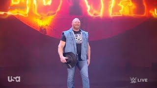 Brock Lesnar Return Entrance RAW Oct 10 2022 HD [upl. by Buell]