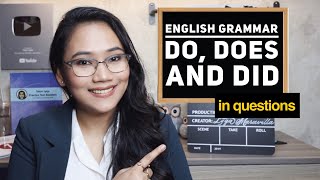 How to Use Do Does or Did in Questions  English Grammar  UPCAT and CSE Review [upl. by Nalyad913]