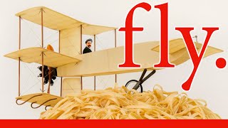 Triplane Pusher Canard  The Bleriot XXVI Trim Session [upl. by Ecirrehs]