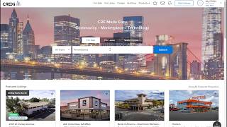 Introduction to the CREXi Commercial Real Estate Platform  with Loren Keim [upl. by Annaohj]