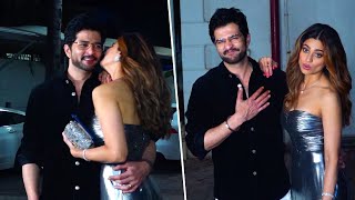 Shamita Shetty Kisses Raqesh Bapat On Her Birthday Dinner [upl. by Golding]