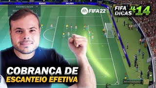 ⚽ ESSA COBRANÇA DE ESCANTEIO ESTÁ SAINDO MUITOS GOLS 🎯 TUTORIAL ESCANTEIO FIFA DICAS 14  FIFA 22 [upl. by Rekyr]