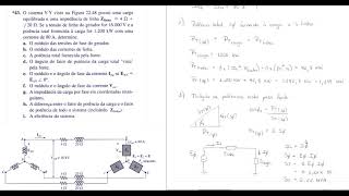 Potência trifásica  Exercício Resolvido [upl. by Anniahs]
