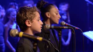 La Seine  M et Vanessa Paradis Chorale du Collège Pierre de Ronsard TremblayenFrance [upl. by Yllim235]