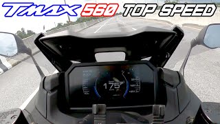 TMAX 560 2023 Top speed and 0100 All Stock เดิมๆ ได้เท่าไร [upl. by Barina]