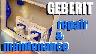 Geberit toilet repair and maintenance  How to [upl. by Bracci]