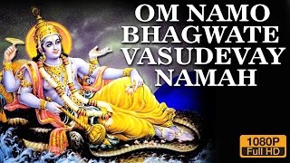 Om Namo Bhagwate Vasudevay Namah  Popular Divine Mantra  108 Times Jaap [upl. by Macomber600]