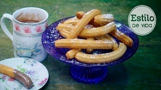 Churros  Receta casera [upl. by Amaras]