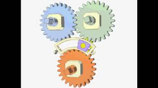 Mechanism for converting twoway to oneway rotation 2 [upl. by Ab]