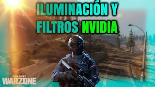 Warzone Iluminación Filtros de Daltonismo Como hacer que se vea mejor y Filtros de Nvidia en PC [upl. by Trovillion]