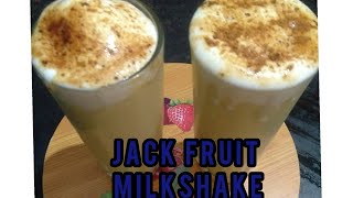 Jackfruit milkshake ice cream shake  palapalam milkshake  jackfruit recipe in Tamil [upl. by Aras]