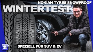 Erfinder des Winterreifens – Nokian Tyres Snowproof im Test  Review  VauMaxTV [upl. by Cathlene]