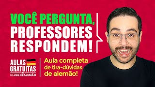 Alemão sem barreiras Perguntas e respostas  AGCA 127 [upl. by Ydnil]