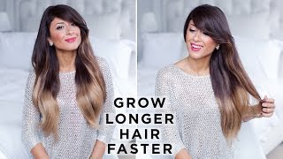 How To Grow Longer Hair Faster  Easy Tips [upl. by Ecnal86]