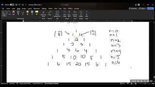 Binomial Theorem Coefficients [upl. by Elacim]