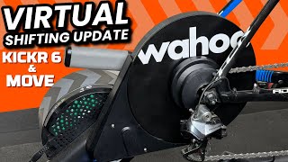 Virtual Shifting Update for the Wahoo KICKR 6 amp KICKR MOVE [upl. by Octave]