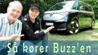 Så kører Buzzen  test af VW ID Buzz style [upl. by Ennazus]