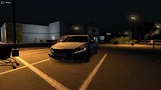 Night Time Parking Lot Ambience  American Truck Simulator [upl. by Mighell993]