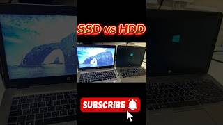 SSD vs HDD speed test youtubeshorts trending ssd [upl. by Coffey]